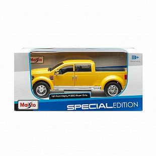 Масштабная модель автомобиля Maisto 1:24 Форд Mайти F-350 (31213) yellow