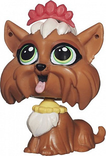 Кукла Littlest Pet Shop Йоркширский терьер с тиарой (B0105 A8228)