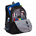 Рюкзак GRIZZLY RU-136-3 /2 black/light blue