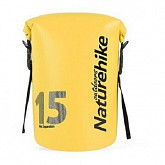 Герморюкзак Naturehike 250D Waterproof 15 л yellow