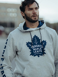 Толстовка Atributika&Club NHL Toronto Maple Leafs 366400 grey