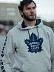 Толстовка Atributika&Club NHL Toronto Maple Leafs 366400 grey