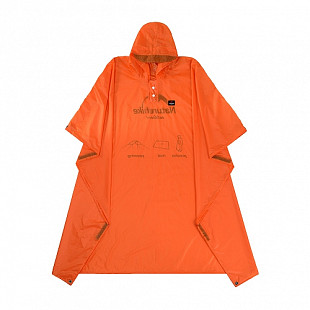 Дождевик пончо-тент Naturehike 20D Orange
