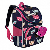 Рюкзак школьный с мешком GRIZZLY RAm-184-13 /1 dark blue