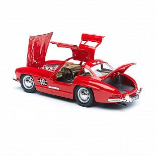 Коллекционная машина Bburago 1:24 Mercedes-Benz 300SL (18-22023) red