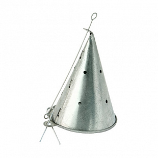 Кормушка Akara металлическая конус самосброс 8409090
