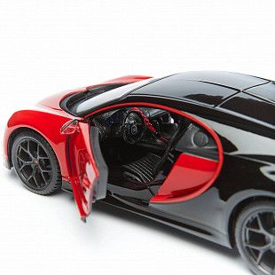 Масштабная модель автомобиля Maisto 1:24 Бугатти Широн Спорт (31524) red/black