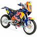 Масштабная модель мотоцикла Bburago 1:18 KTM 450 Rally (Dakar Rally) (18-51000 18-51071) #1 new НОВОЕ ПОСТУПЛЕНИЕ