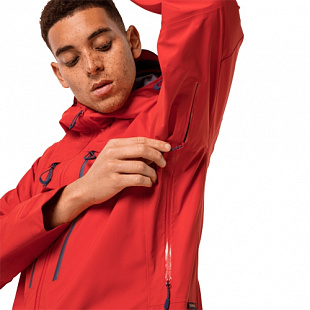 Куртка мужская Jack Wolfskin Exolight Pro Jacket M lava red