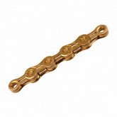 Велоцепь KMC X10EL, 10 скоростей, 114 звеньев, Gold, BX10ELT14