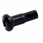 Ниппель спицы Wheelsmith Brass, 2.0 x 12mm, black, SE714K