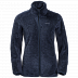 Джемпер женский Jack Wolfskin Pine Leaf Jacket Women midnight blue stripes