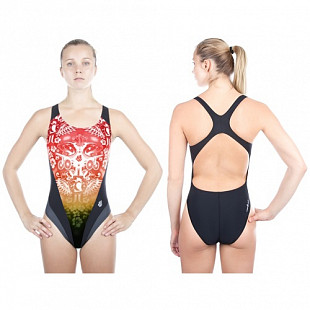 Купальник спортивный женский Mad Wave Attack red
