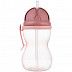 Поильник Canpol babies спортивный со складывающейся трубочкой 12м+ 370 мл (56/113_pin2) pink