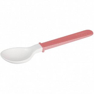 Ложка для кормления Canpol babies с мягким окончанием 4м+ 2/938_new pink