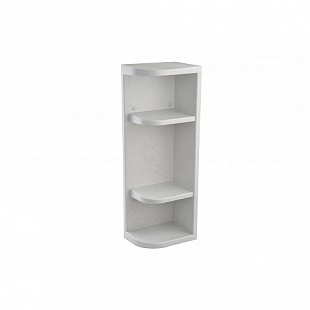 Полка угловая Berossi Hilton Universal white marble АС33004000