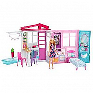 Игровой набор Barbie House and Doll FXG55